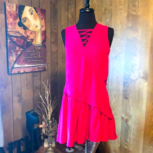 Bright Pink Opening Ceremony Dress - Picture 1 of 17